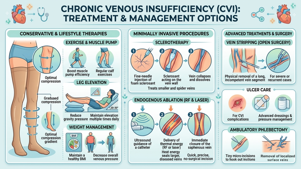 Treatment of Chronic Venous Insufficiency