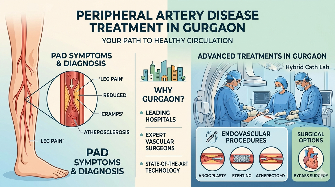 Peripheral Artery Disease treatment in Gurgaon